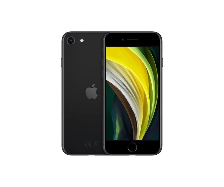 Смартфон Apple iPhone SE 128GB Black, фото 1 - интернет-магазин ДомКомфорт