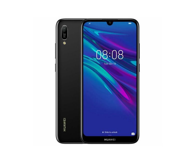 Смартфон Huawei Y6 2019 2/32Gb Black , фото 2 - интернет-магазин ДомКомфорт