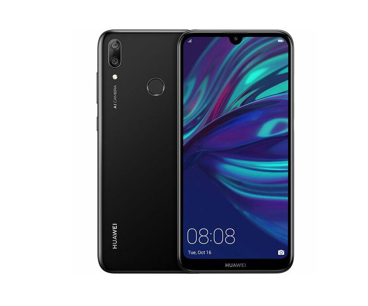 Смартфон Huawei Y7 2019 3/32Gb Black , фото 2 - интернет-магазин ДомКомфорт