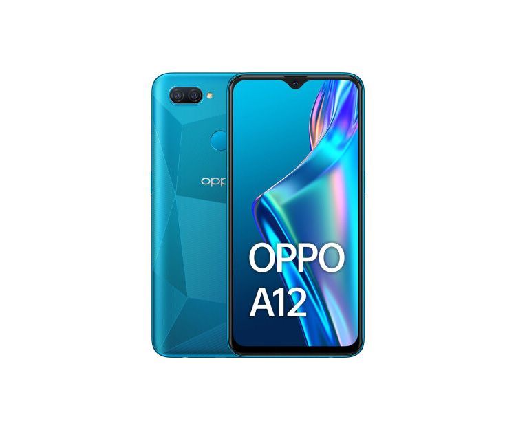 Смартфон OPPO A12 3/32GB Blue, фото 1 - интернет-магазин ДомКомфорт