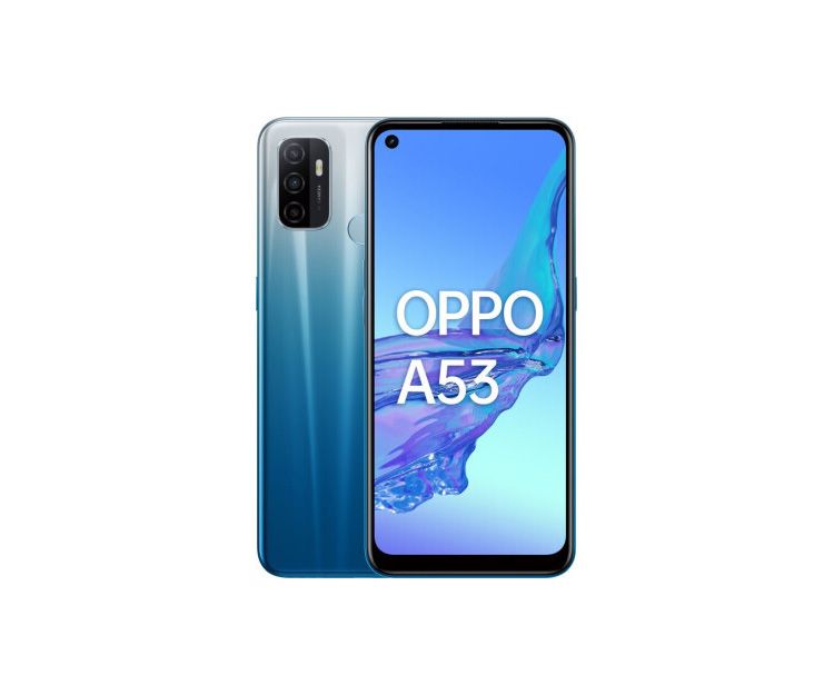 Смартфон OPPO A53 4/64Gb Blue, фото 1 - интернет-магазин ДомКомфорт