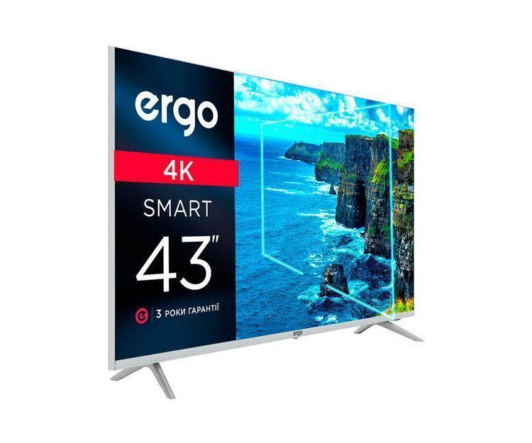 Телевізор ERGO 43DUS7000, фото 2 – інтернет-магазин dom comfort