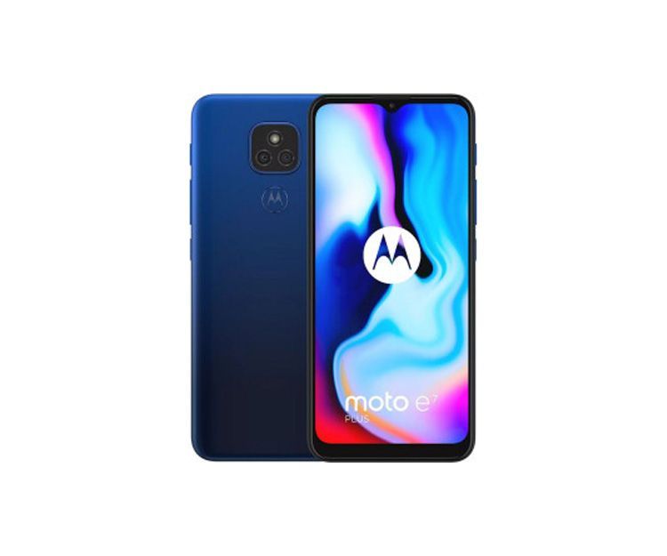 Смартфон Motorola E7 Plus 4/64 GB Misty Blue, фото 1 – інтернет-магазин dom comfort