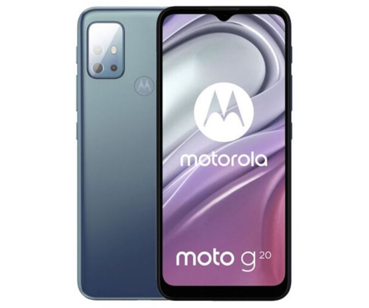 Смартфон Motorola G20 4/128 GB Breeze Blue, фото 1 – інтернет-магазин dom comfort