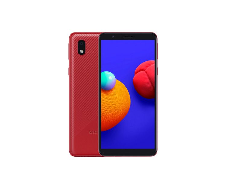 Смартфон Samsung Galaxy A01 Core 1/16GB Red(SM-A013FZRDSEK), фото 1 – інтернет-магазин dom comfort