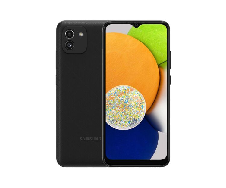 Смартфон Samsung Galaxy A03 3/32Gb Black (SM-A035FZKDSEK), фото 2 - интернет-магазин ДомКомфорт