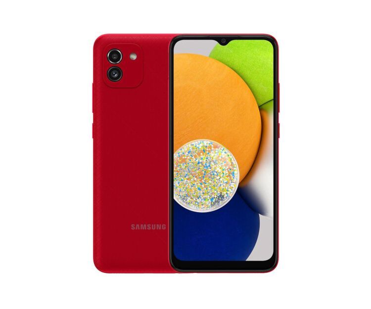 Смартфон Samsung Galaxy A03 3/32Gb Red (SM-A035FZRDSEK), фото 2 - интернет-магазин ДомКомфорт