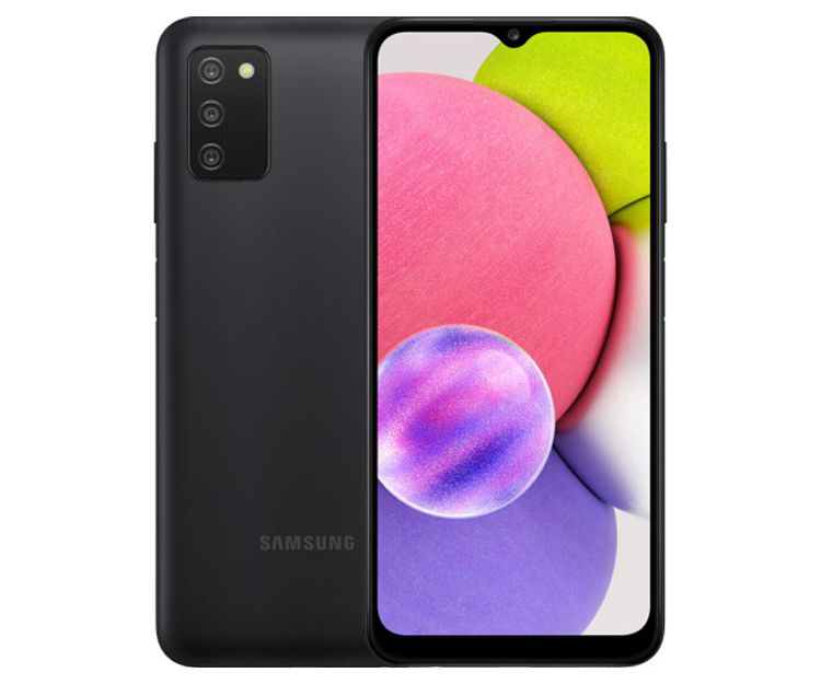 Смартфон Samsung Galaxy A03s 3/32GB Black (SM-A037FZKDSEK), фото 2 - интернет-магазин ДомКомфорт