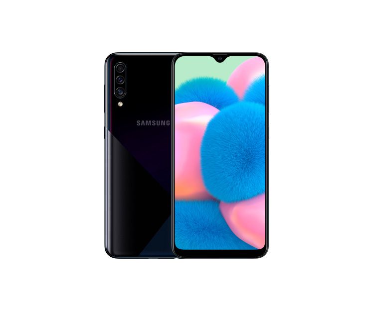 Смартфон Samsung Galaxy A30s 4/64GB Black (SM-A307FZKVSEK), фото 1 - интернет-магазин ДомКомфорт