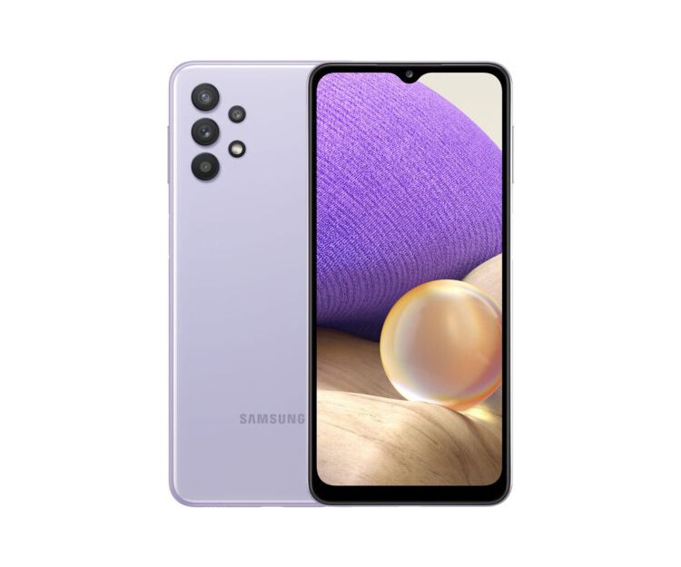 Смартфон Samsung Galaxy A32 4/128GB Violet (SM-A325FLVGSEK), фото 1 - интернет-магазин ДомКомфорт
