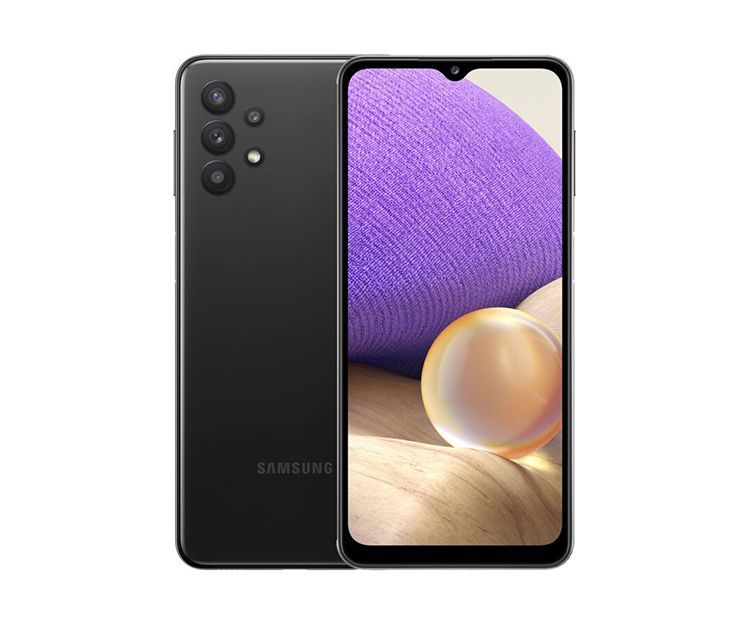Смартфон Samsung Galaxy A32 4/64GB Black (SM-A325FZKDSEK), фото 1 - интернет-магазин ДомКомфорт