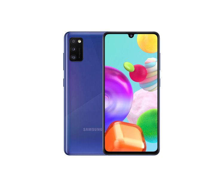 Смартфон Samsung Galaxy A41 4/64GB Blue(SM-A415FZBDSEK), фото 1 - интернет-магазин ДомКомфорт