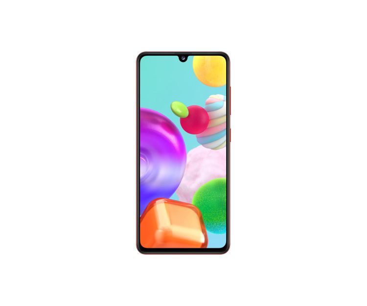 Смартфон Samsung Galaxy A41 4/64GB Red(SM-A415FZRDSEK), фото 2 - интернет-магазин ДомКомфорт