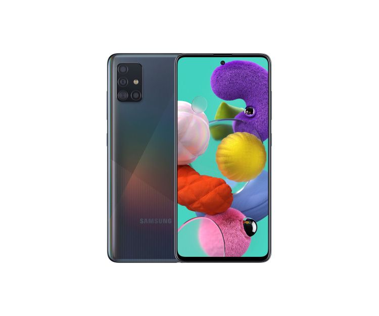 Смартфон Samsung Galaxy A-51 6/128GB Black(SM-A515FZKWSEK), фото 1 - интернет-магазин ДомКомфорт