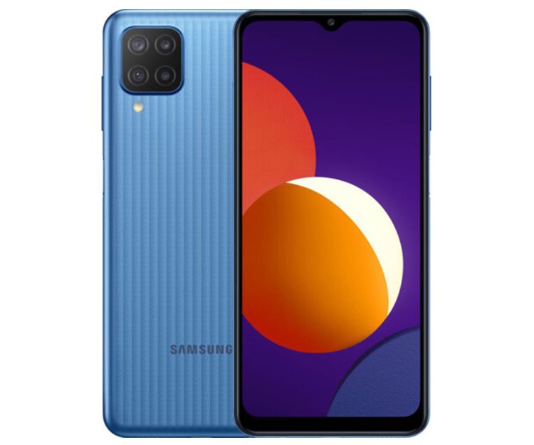 Смартфон Samsung Galaxy M12 4/64Gb Light Blue (SM-M127FLBVSEK), фото 1 - интернет-магазин ДомКомфорт
