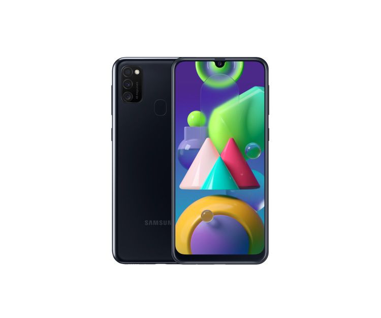 Смартфон Samsung Galaxy M21 4/64 Black (SM-M215FZKUSEK), фото 1 - интернет-магазин ДомКомфорт