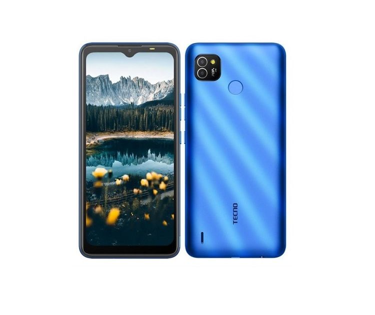 Смартфон TECNO POP 4 LTE (BC1s) 2/32Gb Dual SIM Aqua Blue, фото 1 - интернет-магазин ДомКомфорт