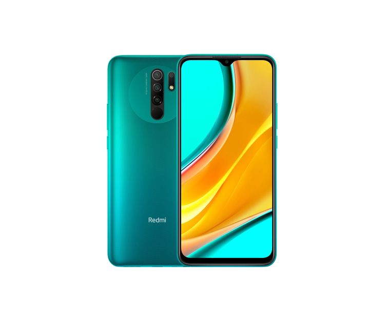 Смартфон Xiaomi Redmi 9 4/64GB Ocean Green, фото 1 - интернет-магазин ДомКомфорт