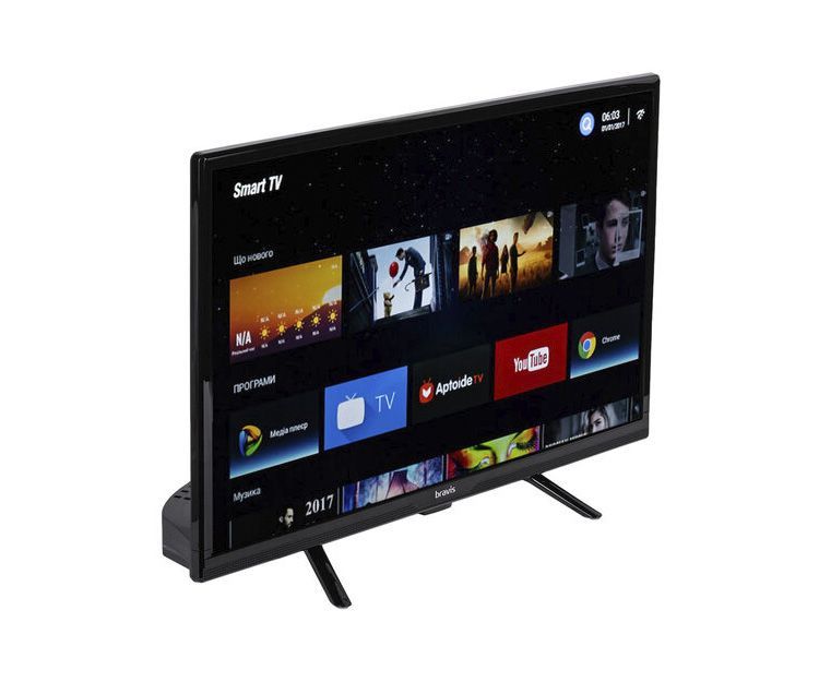 Телевізор BRAVIS LED-24G5000 Smart + T2, фото 2 – інтернет-магазин dom comfort